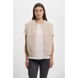 Rino & Pelle Short waistcoat beige