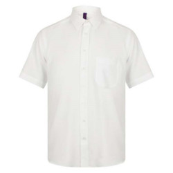 Henbury Wicking shirt met korte mouwen voor heren
