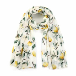 Sunset shawl sh70176 white