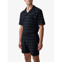 BALR. Heren short terry badstof zwart