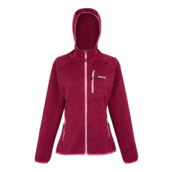 Regatta Dames newhill marl fleecejas met capuchon