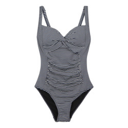 Regatta Dames stripe seersucker tummy control one piece zwempak