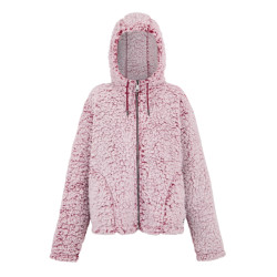 Regatta Dames zelpha fluffy fleecejas met capuchon