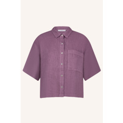 By-Bar Amsterdam cris linen blouse 25112079 390 lavender