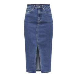 Only Onlsiri front slit skirt dnm gua no blue denim
