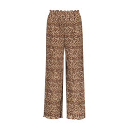 Like Flo Zomer broek meisjes luipaard latte plisse, mesh freya