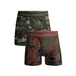 Muchachomalo Jongens 2-pack boxershorts maze life