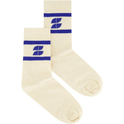 By-Bar Amsterdam Logo sparkle socks kingsblue