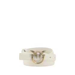 Pinko Love berry ceintuur van leer voor elegante stijl