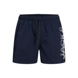 Jack & Jones Heren plus size zwemshort jpstmaui splicelogo donker