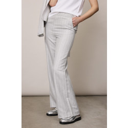 Corel Amsterdam nola pants stripe lurex 1011-9585 15 elephant