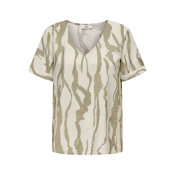 Jacqueline de Yong Camille s/s v-neck top