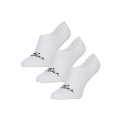 O'Neill Footies sokken heren / dames no show 710003 wit 3-pack