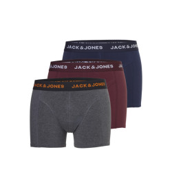Jack & Jones Heren boxershorts trunks jacblack friday multicolor 3-pack