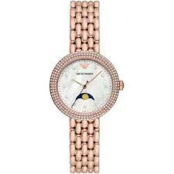 Emporio Armani Multicolor roestvrij stalen horloge voor dames