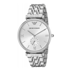 Emporio Armani Stalen horloge voor stijlvolle mannen