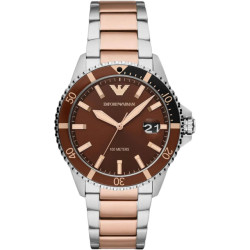 Emporio Armani Multicolor rvs horloge voor stijlvolle uiterlijk