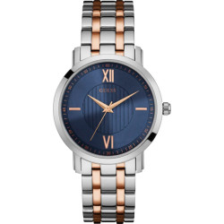 Guess Bicolor stalen horloge voor elegante stijl