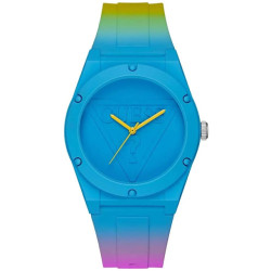 Guess Multicolor silicium horloge voor stijlvolle uitstraling