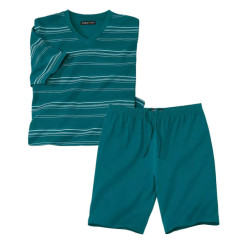 Atlas For Men Korte gestreepte pyjamaset voor heren