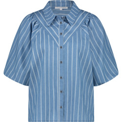 Tramontana Blouse light blue denim