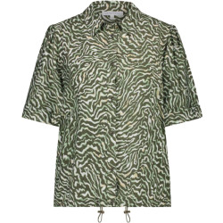 Tramontana Blouse print greens