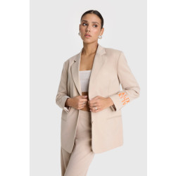 Alix The Label 2503412012 ladies woven clean blazer