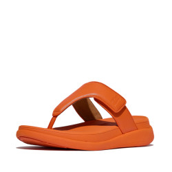 FitFlop F-mode go adjustable flatform toe-post sandals