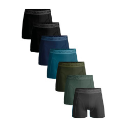 Muchachomalo Men 7-pack boxer shorts solid