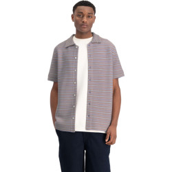 Law of the sea Denis jacquard knitted shirt