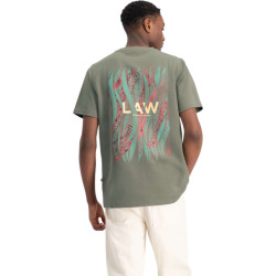 Law of the sea Aqua flow artwork tee