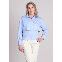 Co'Couture Sandy blouse double layer licht