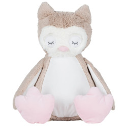 Mumbles Zippie uil pluche speelgoed