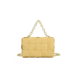 The Dezzy Factory Velvet Tega bag | geel