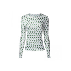 The Dezzy Factory Luna top | groen met lange mouw