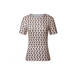 The Dezzy Factory Luna shirt | beige met korte mouw