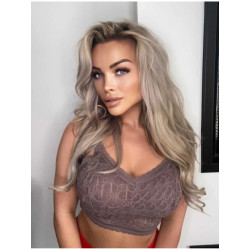 The Dezzy Factory Bra top | Padded & Verwijderbare Padding | paars
