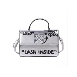 The Dezzy Factory Logo tas | zilver