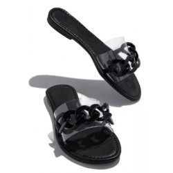 The Dezzy Factory Pastelie slippers | zwart