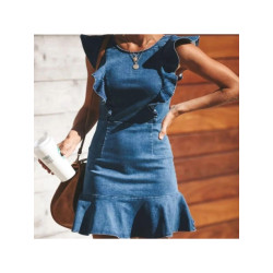 The Dezzy Factory Cella denim jurk
