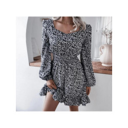 The Dezzy Factory Bohemy jurk | zwart