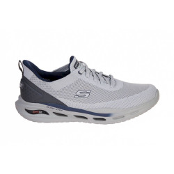 Skechers arch fit orvan kincade lage sneakers heren grijslicht