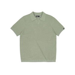 Butcher of Blue Boucle knit polo polos m2516018
