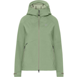 Didriksons petra wns jkt 5 softshell jack dames groenlicht-groen