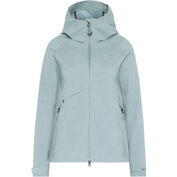 Didriksons petra wns jkt 5 softshell jack dames -blauw