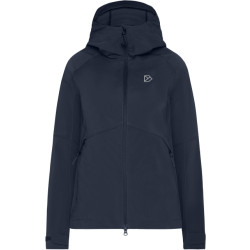 Didriksons petra wns jkt 5 softshell jack dames blauwdonker
