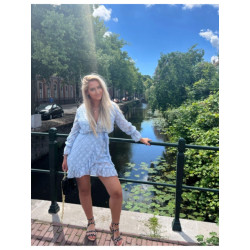 The Dezzy Factory Lola jurk | blauw