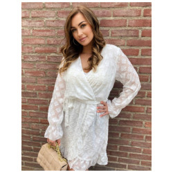The Dezzy Factory Lola jurk | wit