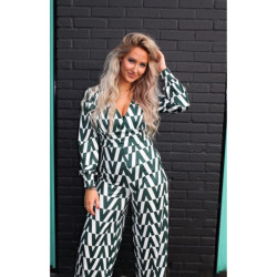 The Dezzy Factory Valerie jumpsuit | groen