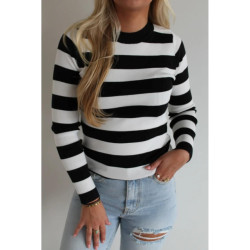The Dezzy Factory Stripe top | zwart